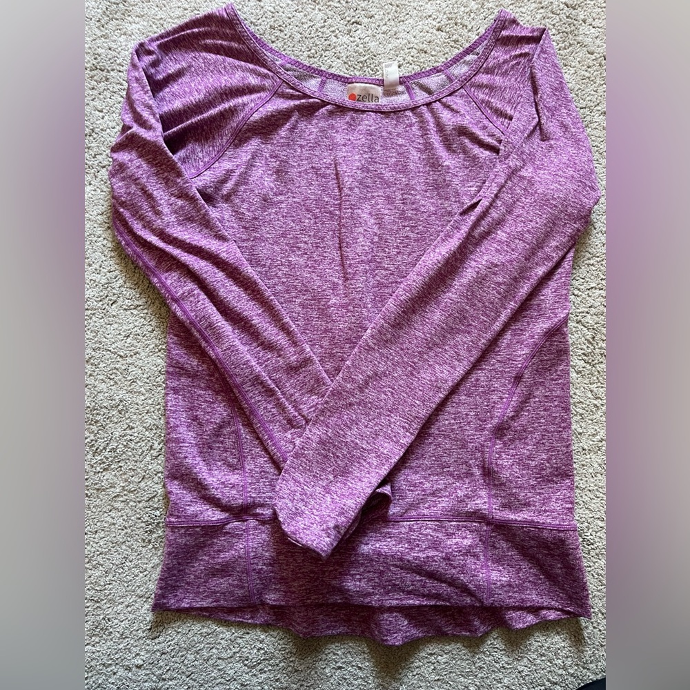 Zella Women's Purple Long Sleeve Top